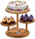 HURZMORO 4 Tier Round Cupcake Tower