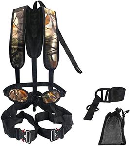 NewDoar Camo Hunt seat belt, Lightweight Comfort and Easy Adjustment Full Body Protection for Tree Climbing for Hunter Accessories or Aerial Work