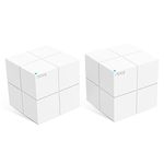 Tenda Nova MW6 Mesh WiFi System - Whole Home WiFi Mesh System - 4000sq.ft WiFi Coverage - Dual-Band AC1200 - Gigabit Ports - Easy Setup - Replaces WiFi Router and Extender - Works with Alexa - 2-Pack