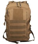 Miramrax 12L Small Backpack Day Pack - Mini Tactical Backpacks Military Daypack Molle Bag Rucksack Bug Out Bag for Hiking, Tan, Small, Tactical Backpack