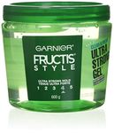 Garnier Fructis Style Clean and Fresh Ultra Strong Gel with Fruit Extract, Controls Hair and Frizz, Long-Lasting with No Visible Residue and Stickiness, Cruelty-Free, 600g