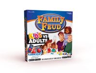 Imagination Gaming Family FEUD Kids VS Adults Edition Card Game, Get Ready for a Family Showdown, 150 Question Cards, 50 Fast Money Cards, Complementary App with Sound Effects from The Show