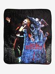 Beetlejuice Cemetery Party Plush Throw Blanket