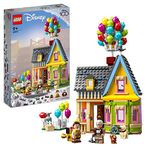 LEGO Disney and Pixar ‘Up’ House Buildable Toy with Balloons, Carl, Russell and Dug Figures, Collectible Model Set, Iconic Gift Idea for Kids, Girls & Boys 43217