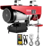 VEVOR Electric Hoist 1800LBS With Wireless Remote Control & Single/Double Slings Electric Winch, Steel Electric Lift, 110V Electric Hoist For Lifting In Factories, Warehouses, Construction Site