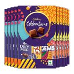 Cadbury Celebrations Chocolate Gift Pack, 56.22 Gram (Pack Of 10)