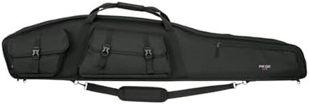 Allen Velocity Tactical Scoped Rifle Case with Padded Suppressor Pocket, Black, 55"