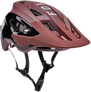 Fox Racing Speedframe Pro Mountain Bike Helmet, Blocked - Cordovan, Medium