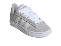 adidas Women's Grand Court Alpha 00s, Grey/White/Silver Metallic, 9