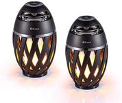 DIKAOU 2 Pack Led Flame Table lamp,