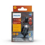 Philips | Ultinon Moto Rally | LED-HL [~HS1] | Dual color for any weather | 12 W rally LED boost | IC driver for universal AC/DC | Lifetime of up to 2,000 hours | White
