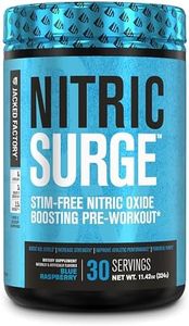 Nitric Surge Stim Free Pre Workout - Blue Raspberry