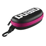 Arena Swim Goggle Case Black, White, Fuchsia