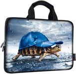 ICOLOR 11 11.6 12 12.1 12.5 inch Laptop Carrying Bag Chromebook Case Notebook Ultrabook Bag Tablet Cover Neoprene Laptop Sleeve case chromebook Sleeve with Handle Kids Boys Girls Blue Sea Turtle