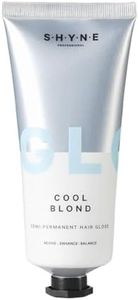 SHYNE - Gloss | Cool Blond - Traitement de Brillance pour Cheveux Blonds, Soin Intensif à la Kératine et à la Provitamine B5 pour des Cheveux Brillants et Lisses, sans Parabènes