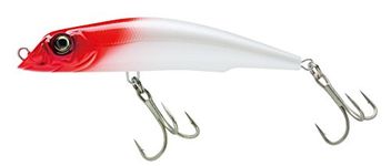 Yo-Zuri Mag Darter Floating Diver Lure, Pearl Redhead, 4-1/8-Inch