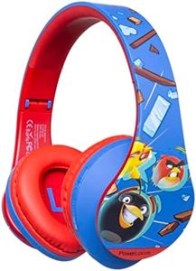 PowerLocus Casque Bluetooth Enfant, P2 Casque Audio pour Enfants avec Volume limité à 85db, Écouteurs sans Fil et Filaires, Casque Pliable et Réglable, Confortable, avec Micro intégré, Micro SD Slot