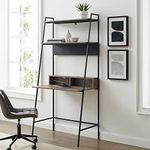 Office Desk With Bookshelf