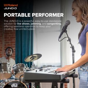 Roland JUNO-D6 61-Key Synthesizer Keyboard – Performance Synth
