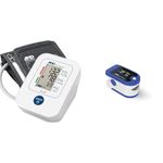 A&D Medical Blood Pressure Monitor BIHS Approved UK Blood Pressure Machine UA-611 and UP-200 Pulse Oximeter