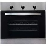 SIA SO111SS 60cm Stainless Steel Built In Single Electric True Fan Oven