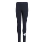 adidas Girl's Essentials Big Logo Tights, Black/White, 11-12 Years