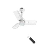 atomberg Renesa 600mm BLDC Ceiling Fan with Remote Control | BEE 5 star Rated Energy Efficient Ceiling Fan | High Air Delivery with LED Indicators | 2+1 Year Warranty (Gloss White)