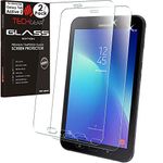 TECHGEAR [Pack of 2 GLASS Edition Screen Protectors Made For Samsung Galaxy Tab Active 2 8.0" (SM-T390 / SM-T395), Tempered Glass Screen Protector [9H Toughness] [HD Clarity] [Scratch-Resistant]