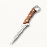 Machado Hybrid Hand-Sharpened Mongolian Viking Knife - Forged Boning Multipurpose Meat Cleaver Butcher Knives for Outdoor BBQ