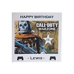 Personalised Call Of Duty WARZONE BIRTHDAY CARD - Greeting Card for COD Warzone Gaming Fans Pc Xbox Ps4. Name & Age. Children's Birthday