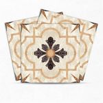 Mosaicowall DIY Peel and Stick Self Adhesive Floor Tile Stickers for Kitchen, Living Room | Antiskid Flooring Tile FST003-8 X 8" Inch (Pack of 12)