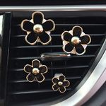 Steellwingsf 4Pcs/Set Lovely Daisy Flower Car Air Outlet Freshener Perfume Aroma Clip Decor Pink