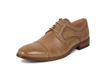 Unlisted by Kenneth Cole Men's Cheer Oxford, Tan, 9