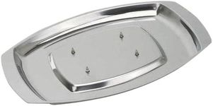 MasterClass Spiked Carving Tray in Gift Box, Stainless Steel, 38 x 26.5 cm