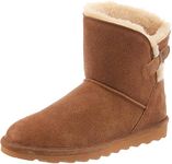 BEARPAW Women's Margaery Fashion Boot, Hickory, 7.5