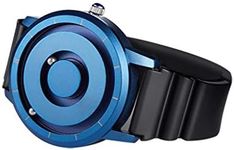 Men Watch for Father Days Easter No Wrist Watch Ball Magnetic Style Modern Future Quartz Hour- Men Minute Men's Watch Rose Smart Watches (Blue, One Size)