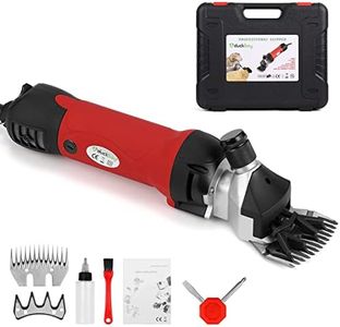 DUCKBOY Electric Sheep Clippers Heavy Duty, Professional 500W Shearing Machine for Sheep, Goats, Cattle Farm Livestock Pet, Large Thick Hair Dogs Grooming Trimmer