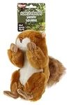 Animal Instincts Forest Friends Squeaky Dog Toy Soft Plush Toy For Dogs Comfort Puppy Toy Sammy Squirrel - Large