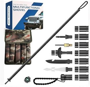 Collapsible Tactical Hiking Trekking Pole, Tactical Walking Stick, Survival Hiking Staff & Trekking Pole, Lightweight Aluminum Gear for Outdoor Adventures, Camping, Hunting