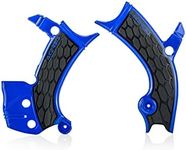 Acerbis X-Grip Frame Guard (BLUE/BLACK) For 19-22 YAMAHA YZ250F