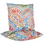 Rsyuanyi Outdoor Throw Pillows Waterproof Set of 2 Patio Pillows 18×18 Inch Decorative Pillows for Bed, Couch, Sofa and Patio Furniture