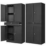 Letaya Metal Garage Storage Cabinet