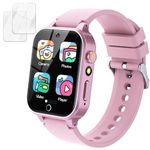 Kids Smart Watch Girls Gift for Girls Aged 6-12, HD TouchScreen Kids Watch with 26 Games Video Camera Music Pedometer Audiostory Learn Card Educational Toys Birthday Gifts for Girls Ages 5 6 7 8 9