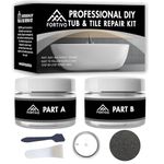 White Porcelain Repair Kit, Fiberglass Tub Repair Kit for Sink, Shower & Countertop - Tile Repair Kit, Acrylic Tub Kit Repair Kit White, Cracked Porcelain Sink Repair Kit