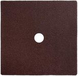 Enkosi Loofah Shower Mat with Drain Hole – Cushioned Anti-Slip Square Bath Mat for Showers, and Bathroom Floors – Textured PVC, Non Slip Safety Pad for Walk-in Stalls and Wet Areas (27x27 Brown)
