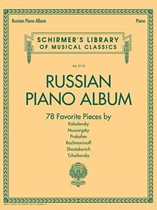 Russian Piano Album: Schirmer Library of Classics Volume 2115 (Schirmer's Library of Musical Classics)