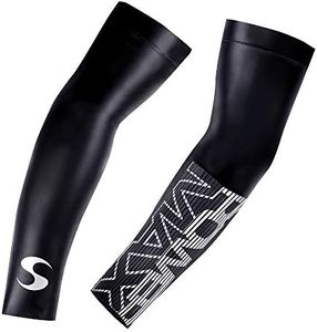 Synergy Neoprene Swim Sleeves (Black, Small)