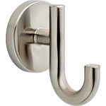 DELTA Faucet 75935-SS Trinsic Wall Mounted Single Towel Hook in Brilliance Stainless Steel