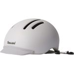 Thousand Chapter MIPS Adult Bike Helmet - LED Tail Light, Cycling & Bicycle Safety Certified, Lightweight & Low Profile, Men & Women, Lockable PopLock (Metro White, M)