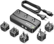 BESTEK 250W Power Converter 3-Outle